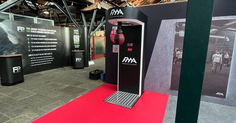 boxing machine for exhibition stand