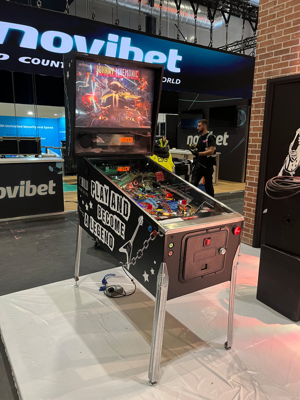 Pinball Machine hire for exhibition stand