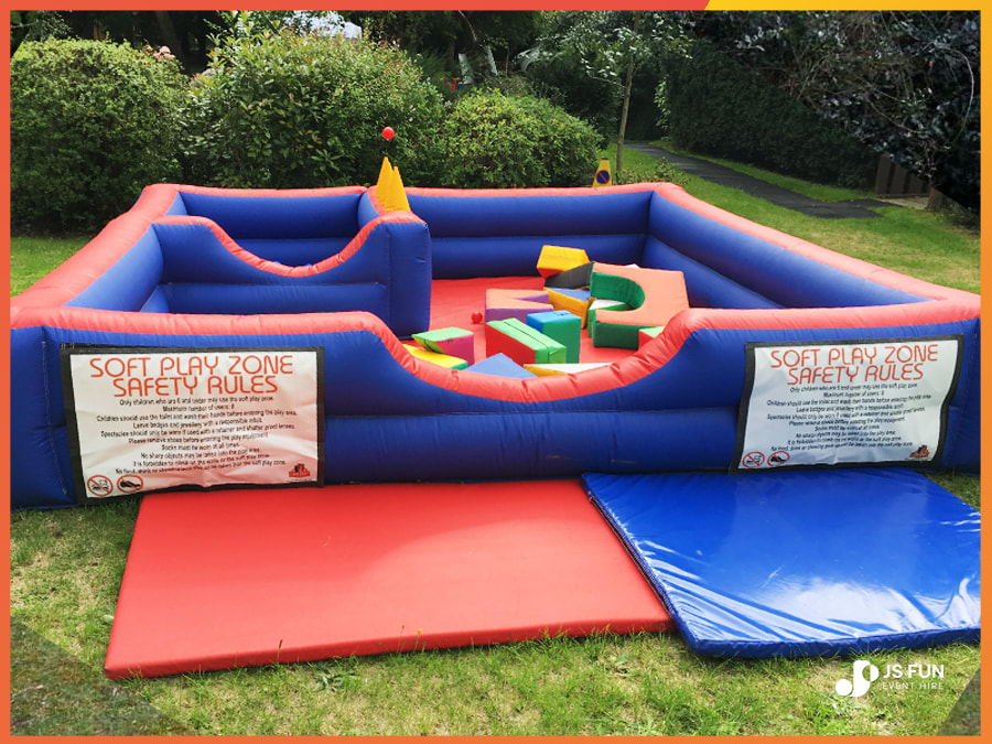 inflatable soft play zone